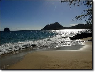 Plage n°2 de la Pointe Chery au Diamant